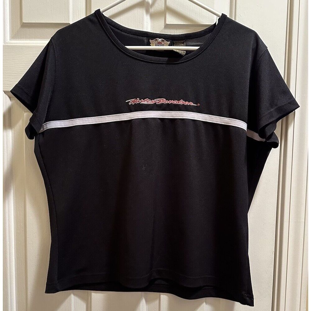 Harley Davidson Embroidered Woman's Shirt Size XL, Lightweight